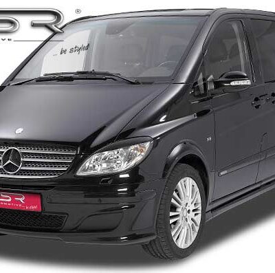 Paupières de phares avants (la paire) pour Mercedes Benz Viano / Vito W639 V639 toutes carrosseries (2003-11/2010) - Fabriqué en ABS (à peindre)