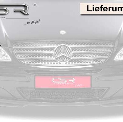 Paupières de phares avants (la paire) pour Mercedes Benz Viano / Vito W639 V639 toutes carrosseries (2003-11/2010) - Fabriqué en ABS (à peindre)