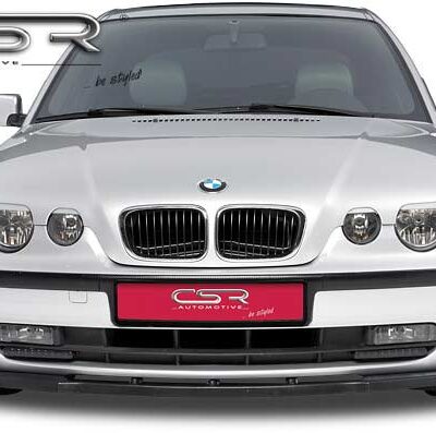 Paupières de phares avants (la paire) pour BMW E46 Compact toutes carrosseries (2001-2004) - Fabriqué en ABS (à peindre)