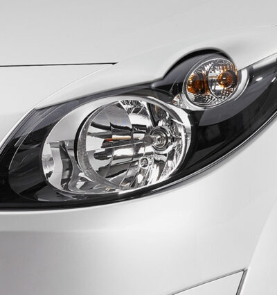 Paupières de phares avants (la paire) pour Renault Twingo toutes carrosseries (2007-2012) - Fabriqué en ABS (à peindre)