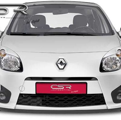 Paupières de phares avants (la paire) pour Renault Twingo toutes carrosseries (2007-2012) - Fabriqué en ABS (à peindre)