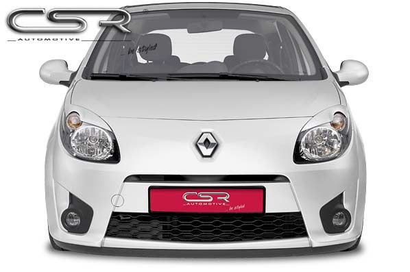 Paupières de phares avants (la paire) pour Renault Twingo toutes carrosseries (2007-2012) - Fabriqué en ABS (à peindre)
