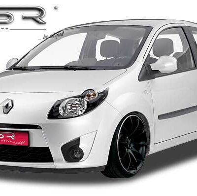 Paupières de phares avants (la paire) pour Renault Twingo toutes carrosseries (2007-2012) - Fabriqué en ABS (à peindre)
