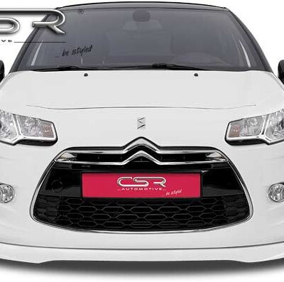 Paupières de phares avants (la paire) pour Citroen DS3 toutes carrosseries (depuis 2010) - Fabriqué en ABS (à peindre)