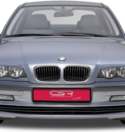Paupières de phares avants (la paire) pour BMW Série 3 E46   coupé / cabriolet (04/1999-02/2003) - Fabriqué en ABS (à peindre)