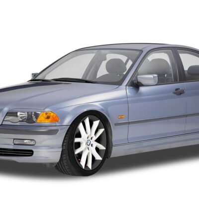 Paupières de phares avants (la paire) pour BMW Série 3 E46   coupé / cabriolet (04/1999-02/2003) - Fabriqué en ABS (à peindre)