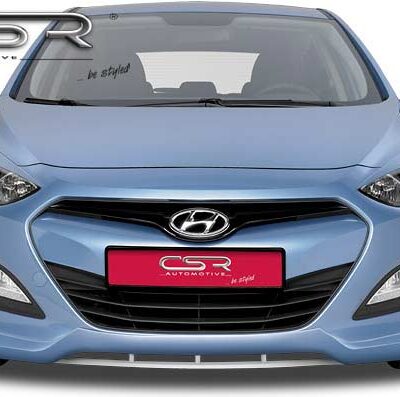 Paupières de phares avants (la paire) pour Hyundai I30 toutes carrosseries (10/2011-01/2017) - Fabriqué en ABS (à peindre)