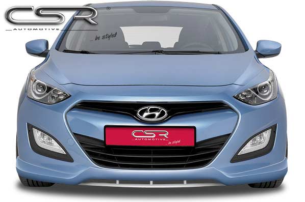 Paupières de phares avants (la paire) pour Hyundai I30 toutes carrosseries (10/2011-01/2017) - Fabriqué en ABS (à peindre)