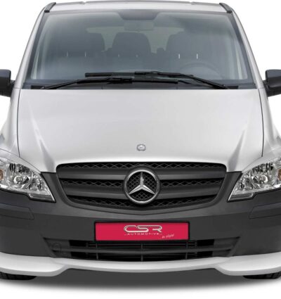 Paupières de phares avants (la paire) pour Mercedes Benz Viano / Vito W639 V639 toutes carrosseries (10/2010-2014) - Fabriqué en ABS (à peindre)