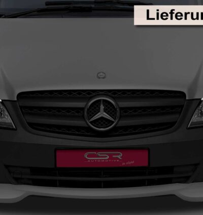 Paupières de phares avants (la paire) pour Mercedes Benz Viano / Vito W639 V639 toutes carrosseries (10/2010-2014) - Fabriqué en ABS (à peindre)