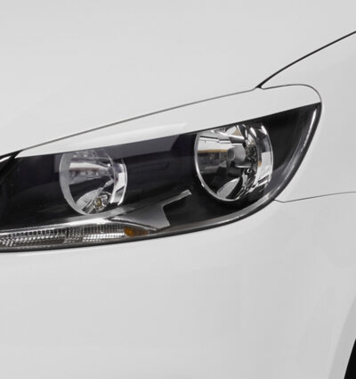 Paupières de phares avants (la paire) pour VW Caddy 2K toutes carrosseries (07/2010-06/2015) - Fabriqué en ABS (à peindre)