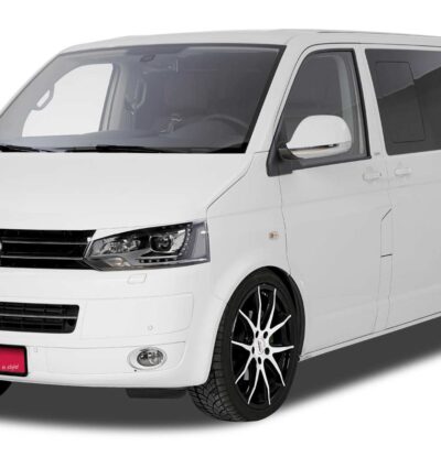 Paupières de phares avants (la paire) pour VW T5 toutes carrosseries (depuis 09/2009) - Fabriqué en ABS (à peindre)