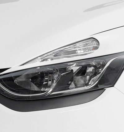 Paupières de phares avants (la paire) pour Renault Clio IV Typ X98 toutes carrosseries (depuis 2012) - Fabriqué en ABS (à peindre)
