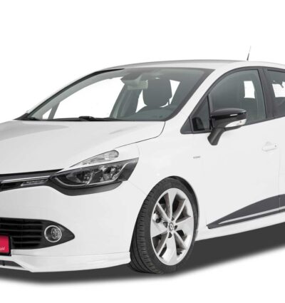 Paupières de phares avants (la paire) pour Renault Clio IV Typ X98 toutes carrosseries (depuis 2012) - Fabriqué en ABS (à peindre)