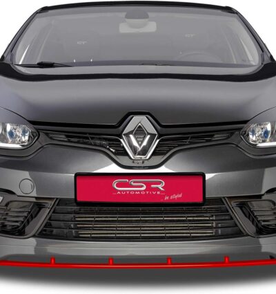 Paupières de phares avants (la paire) pour Renault Megane III toutes carrosseries (depuis 01/2014) - Fabriqué en ABS (à peindre)