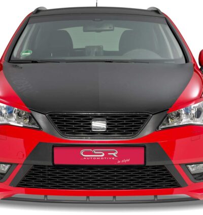 Paupières de phares avants (la paire) pour Seat Ibiza 6J toutes carrosseries (4/2012-2015) - Fabriqué en ABS (à peindre)