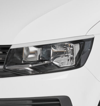 Paupières de phares avants (la paire) pour VW T6 Bus toutes carrosseries (depuis 2015) - Fabriqué en ABS (à peindre)