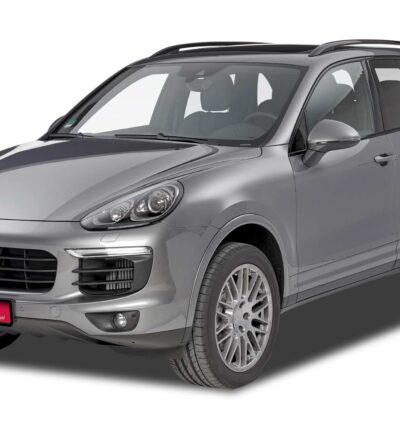 Paupières de phares avants (la paire) pour Porsche Cayenne 92A toutes carrosseries (depuis 5/2010) - Fabriqué en ABS (à peindre)