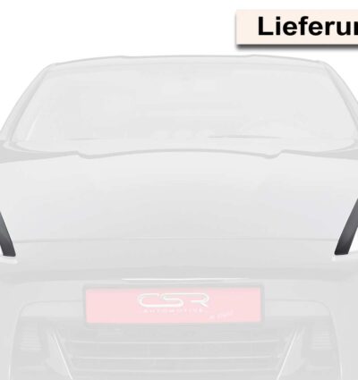 Paupières de phares avants (la paire) pour Nissan 370Z toutes carrosseries (depuis 2008) - Fabriqué en ABS (à peindre)