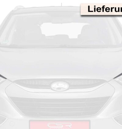 Paupières de phares avants (la paire) pour Hyundai IX35 toutes carrosseries (2009-7/2015) - Fabriqué en ABS (à peindre)