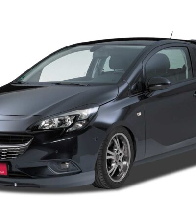 Paupières de phares avants (la paire) pour Opel Corsa E toutes carrosseries (depuis 11/2014) - Fabriqué en ABS (à peindre)