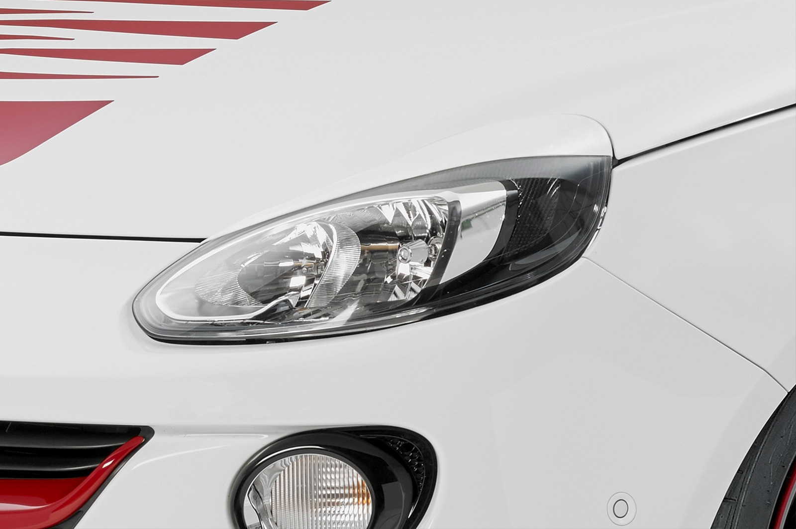 Paupières de phares avants (la paire) pour Opel Adam toutes carrosseries (depuis 2012) - Fabriqué en ABS (à peindre)