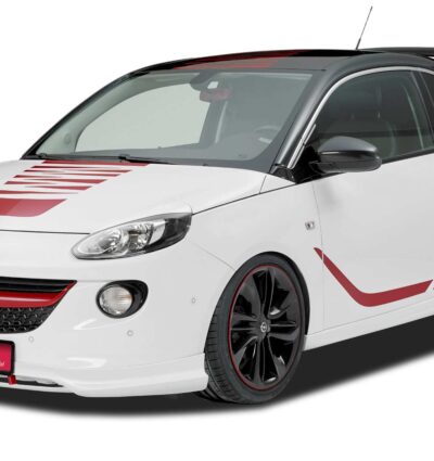 Paupières de phares avants (la paire) pour Opel Adam toutes carrosseries (depuis 2012) - Fabriqué en ABS (à peindre)