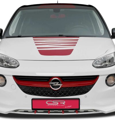 Paupières de phares avants (la paire) pour Opel Adam toutes carrosseries (depuis 2012) - Fabriqué en ABS (à peindre)