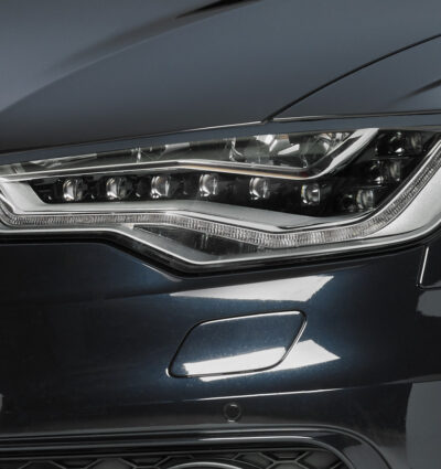 Paupières de phares avants (la paire) pour Audi A6 4G C7 toutes carrosseries (depuis 04/2011) - Fabriqué en ABS (à peindre)
