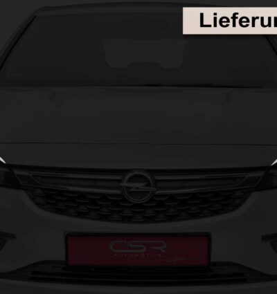 Paupières de phares avants (la paire) pour Opel Astra K toutes carrosseries (depuis 2015) - Fabriqué en ABS (à peindre)