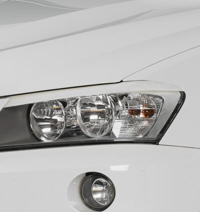 Paupières de phares avants (la paire) pour BMW X3 F25 toutes carrosseries (11/2010-05/2014) - Fabriqué en ABS (à peindre)