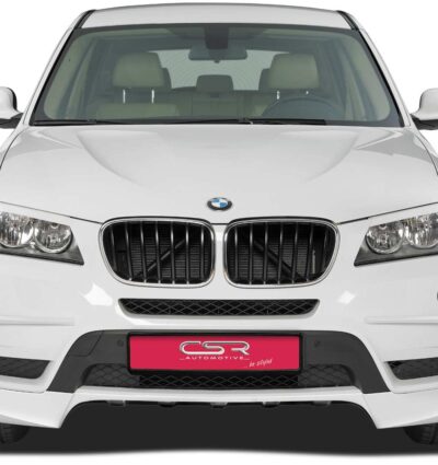 Paupières de phares avants (la paire) pour BMW X3 F25 toutes carrosseries (11/2010-05/2014) - Fabriqué en ABS (à peindre)