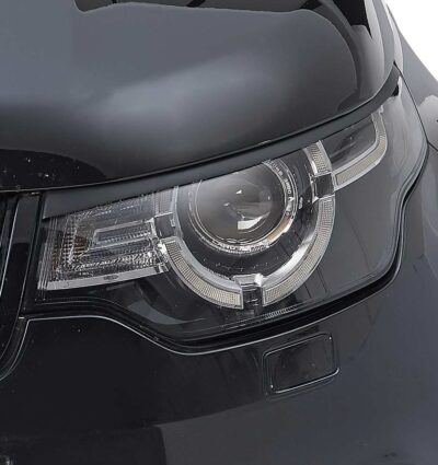 Paupières de phares avants (la paire) pour Land Rover Discovery 5 / Discovery Sport toutes carrosseries (depuis 2017) - Fabriqué en ABS (à peindre)