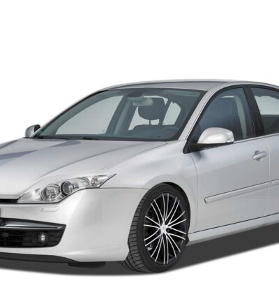 Paupières de phares avants (la paire) pour Renault Laguna 3  (2007-2015) - Fabriqué en ABS (à peindre)
