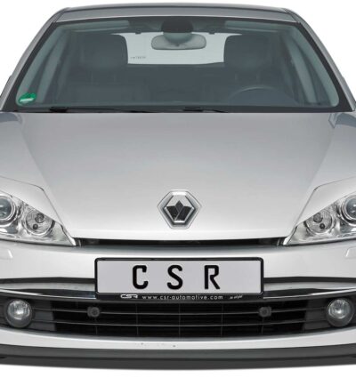 Paupières de phares avants (la paire) pour Renault Laguna 3 (2007-2015) - Fabriqué en ABS (à peindre)