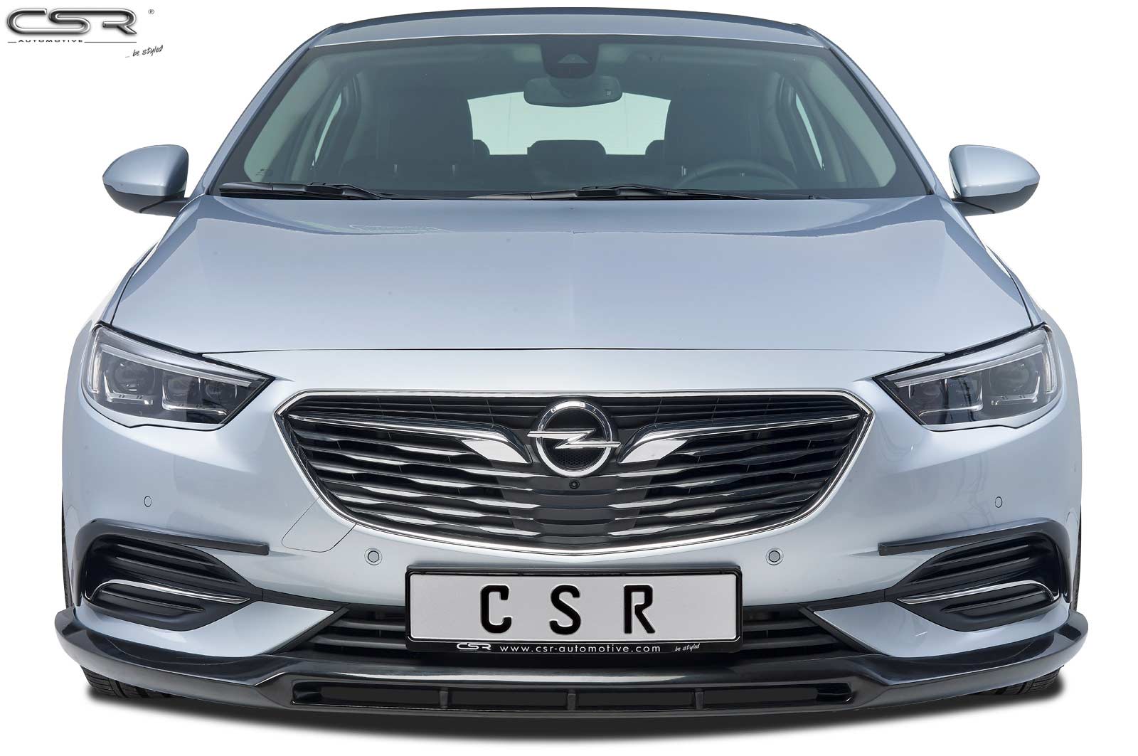 Paupières de phares avants (la paire) pour Opel Insignia B toutes carrosseries (depuis 2017) - Fabriqué en ABS (à peindre)