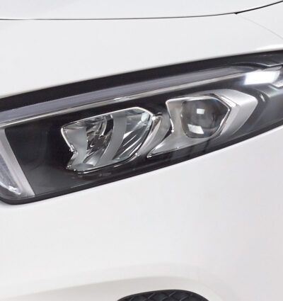 Paupières de phares avants (la paire) pour Mercedes Benz Classe A W177  (depuis 2018) - Fabriqué en ABS (à peindre)