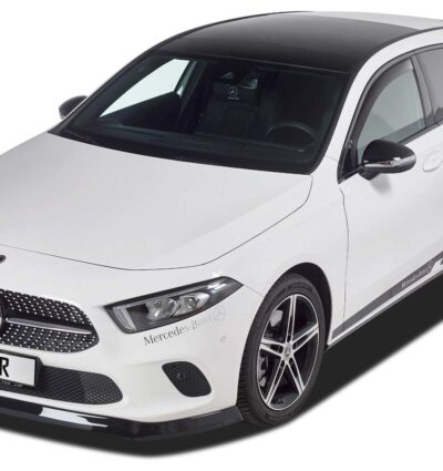 Paupières de phares avants (la paire) pour Mercedes Benz Classe A W177 (depuis 2018) - Fabriqué en ABS (à peindre)