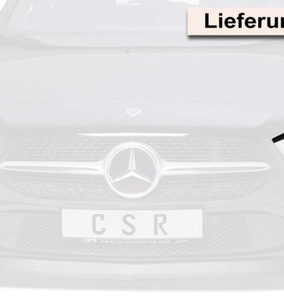 Paupières de phares avants (la paire) pour Mercedes Benz Classe A W177 (depuis 2018) - Fabriqué en ABS (à peindre)