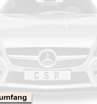 Paupières de phares avants (la paire) pour Mercedes Benz SLK SLC R172 toutes carrosseries (depuis 03/2011) - Fabriqué en ABS glossy (Noir brillant)