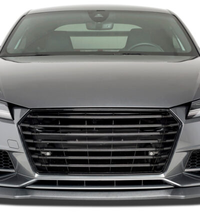 Paupières de phares avants (la paire) pour Audi TT FV / 8S toutes carrosseries (depuis 2014) - Fabriqué en ABS glossy (Noir brillant)
