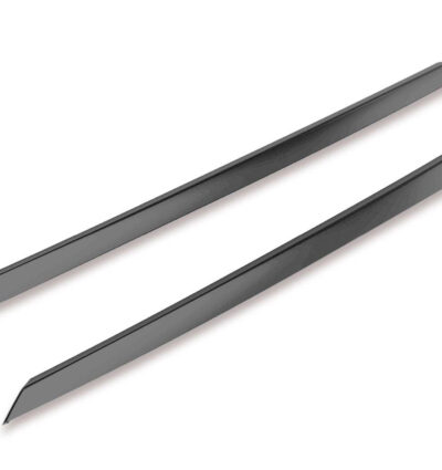 Paupières de phares avants (la paire) pour Audi TT FV / 8S toutes carrosseries (depuis 2014) - Fabriqué en ABS glossy (Noir brillant)
