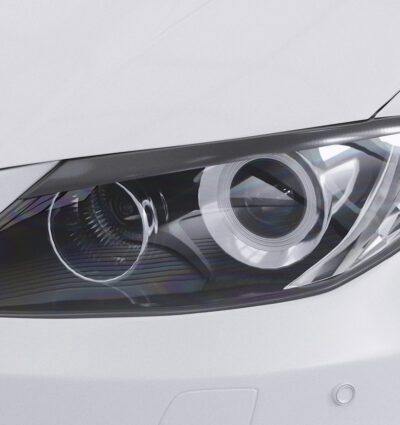 Paupières de phares avants (la paire) pour Seat Exeo 3R toutes carrosseries (2008-2013) - Fabriqué en ABS (à peindre)