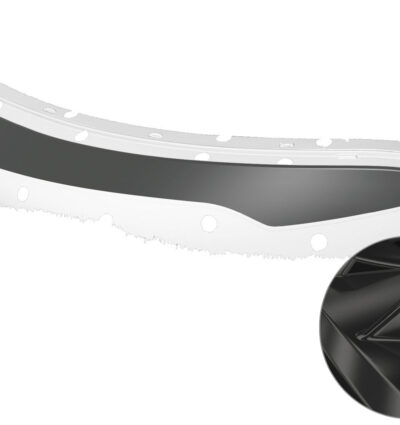 Paupières de phares avants (la paire) pour Kia Soul 2.Generation toutes carrosseries (2014-2019) - Fabriqué en ABS glossy (Noir brillant)