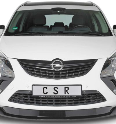Paupières de phares avants (la paire) pour Opel Zafira Tourer 3. Generation toutes carrosseries (2011-06/2016) - Fabriqué en ABS glossy (Noir brillant)