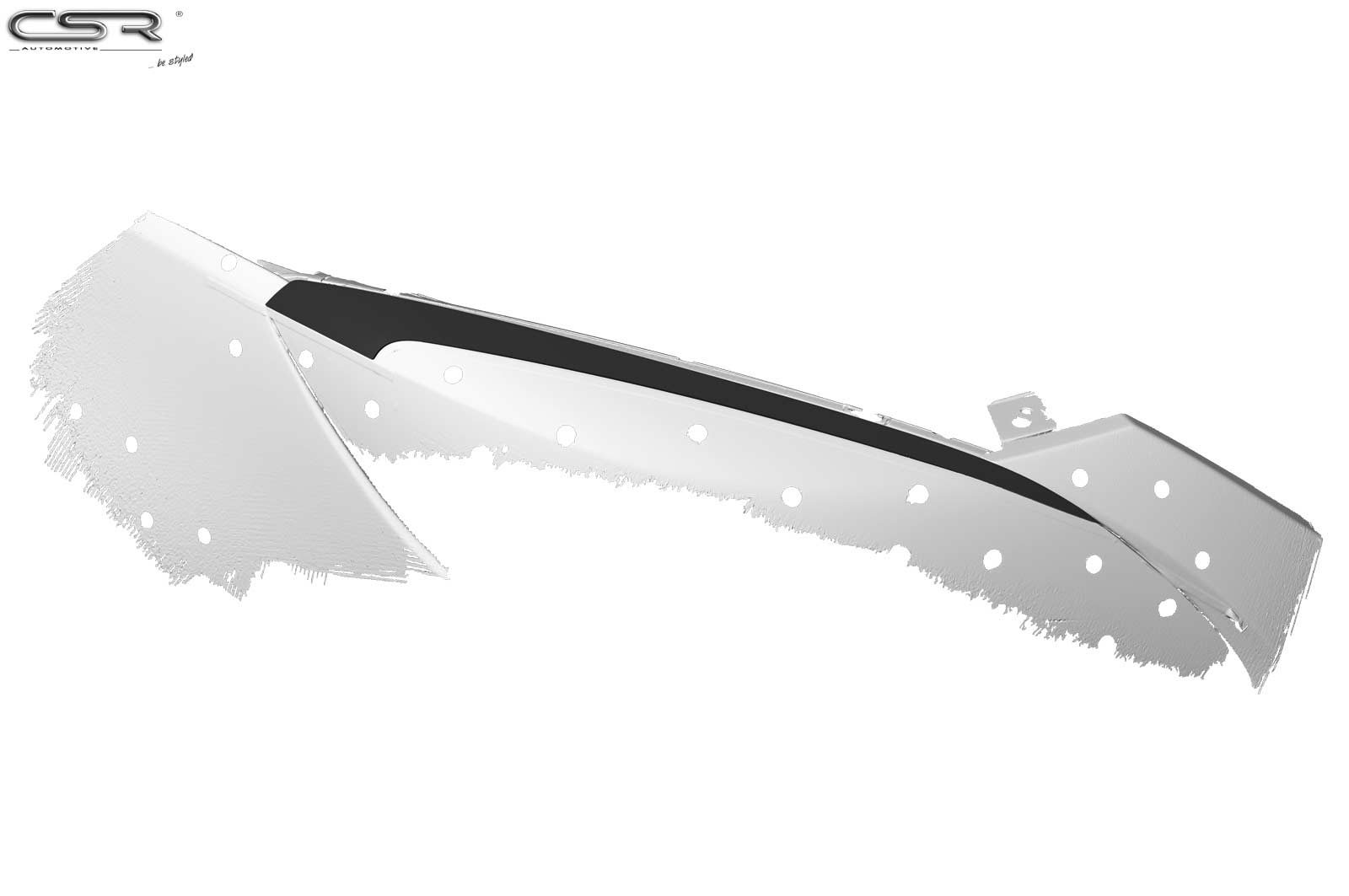 Paupières de phares avants (la paire) pour Opel Zafira Tourer 3. Generation toutes carrosseries (2011-06/2016) - Fabriqué en ABS glossy (Noir brillant)