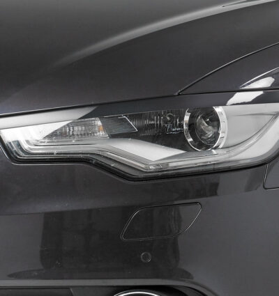 Paupières de phares avants (la paire) pour Audi A6 4G C7 préfacelift (04/2011-10/2014) - Fabriqué en ABS (à peindre)