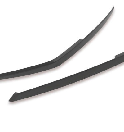 Paupières de phares avants (la paire) pour Renault Megane II toutes carrosseries (2002-2009) - Fabriqué en ABS (à peindre)