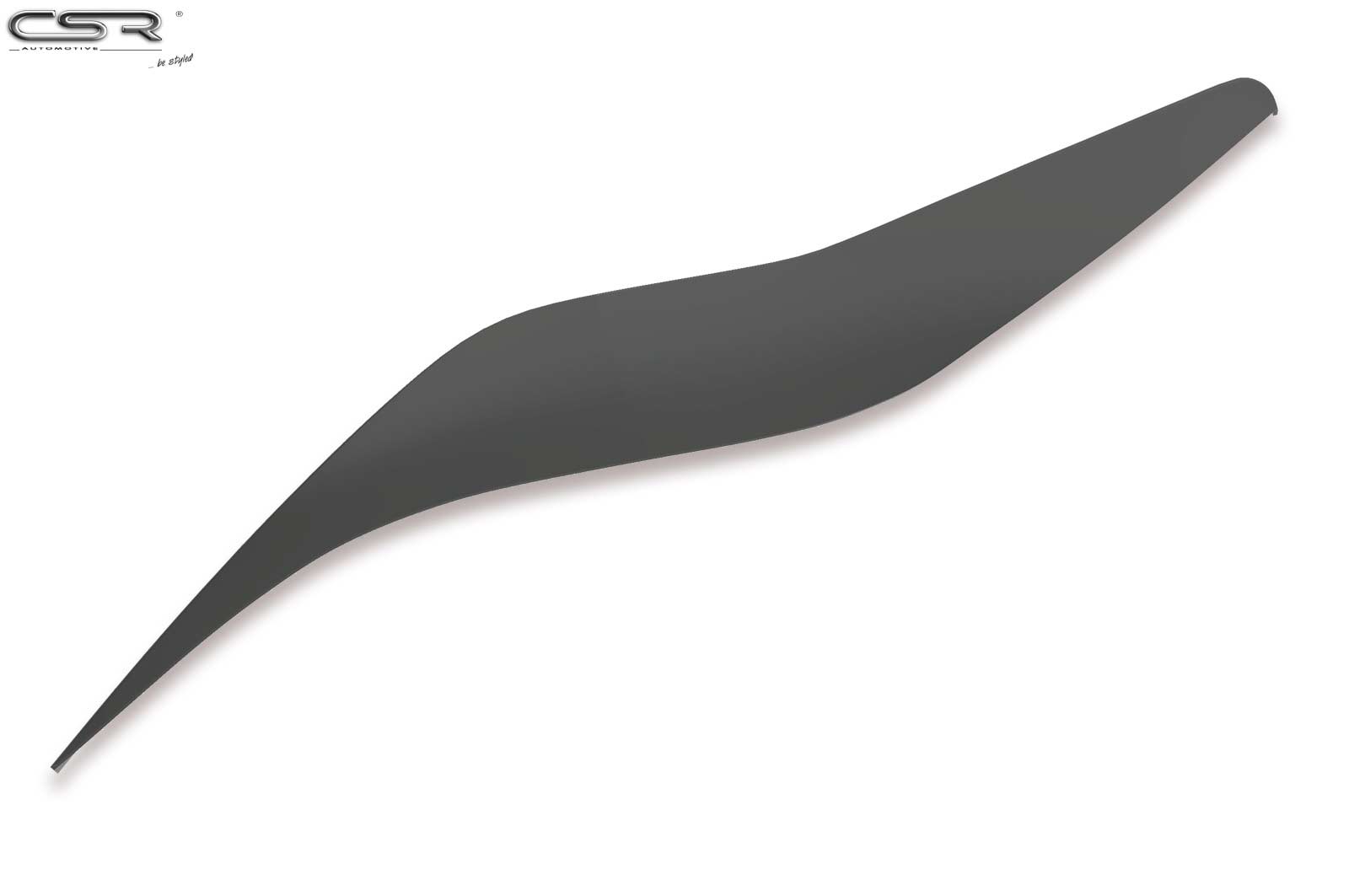 Paupières de phares avants (la paire) pour Ford Mondeo MK4 (Typ BA7) toutes carrosseries (2007-10/2014) - Fabriqué en ABS glossy (Noir brillant)