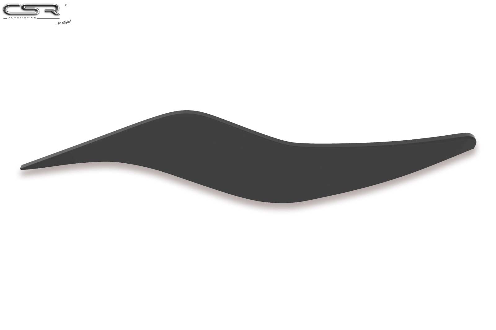 Paupières de phares avants (la paire) pour Ford Mondeo MK4 (Typ BA7) toutes carrosseries (2007-10/2014) - Fabriqué en ABS glossy (Noir brillant)